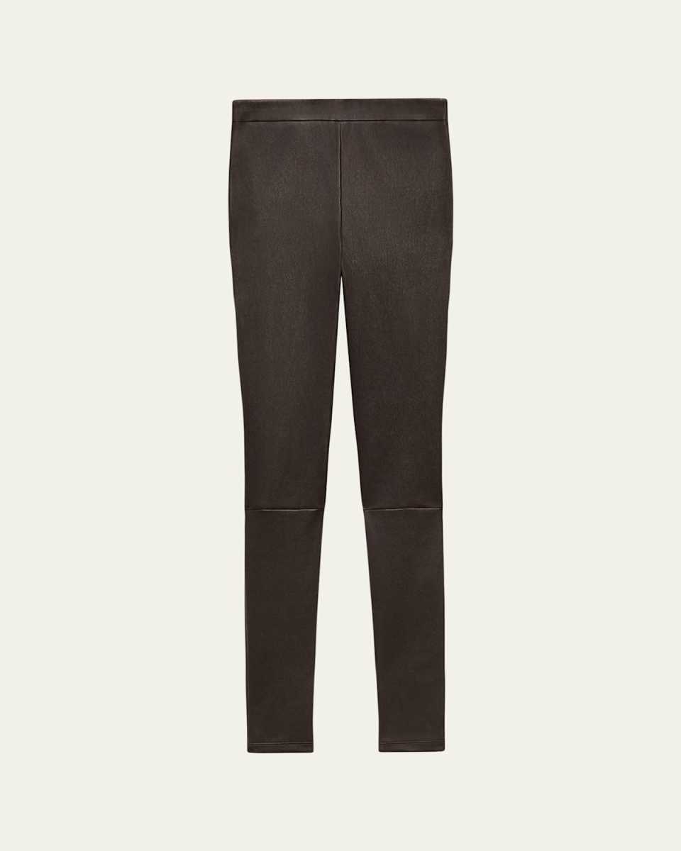 Adbelle High-Waist Leather Leggings